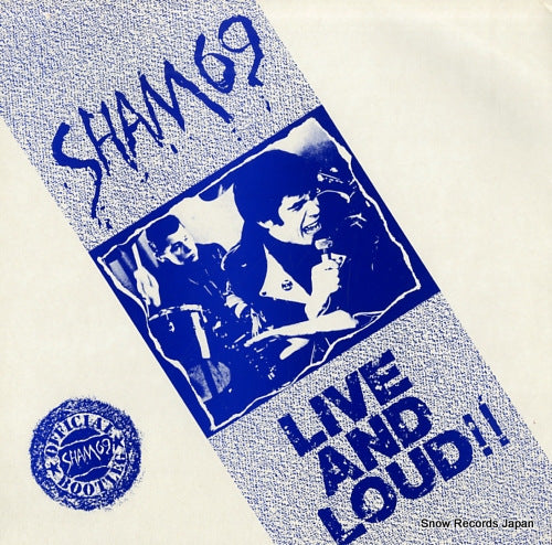 SHAM69 live & loud LINKLP04