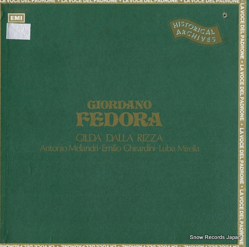 MOLAJOLI, LORENZO giordano; fedora 3C165-17996/97M