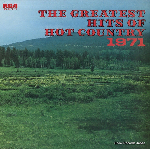 V/A the greatest hits of hot country 1971 SRA-9274-75