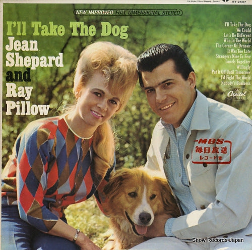 SHEPARD, JEAN, AND RAY PILLOW i'll take the dog ST2537
