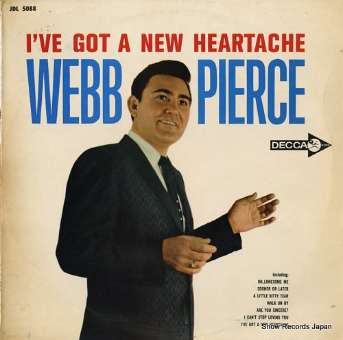 PIERCE, WEBB i've got a new heartache JDL5088