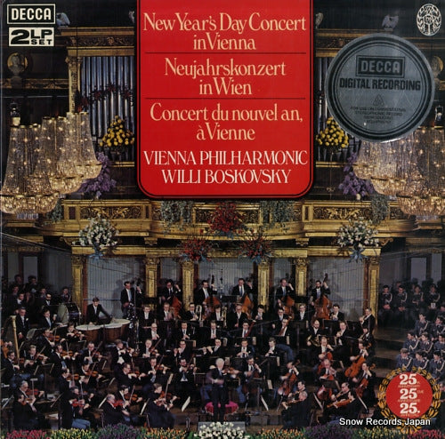 BOSKOVSKY, WILLI new year's day concert in vienna D147D2