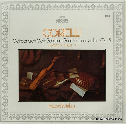 MELKUS, EDUARD corelli; violin sonatas 2533132