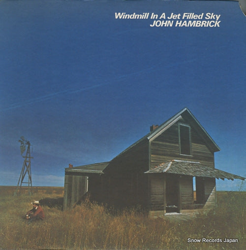 HAMBRICK, JOHN windmill in a jet filled sky BB-14201