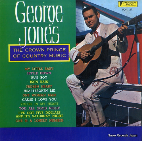 JONES, GEORGE the crown prince of country music PO-271