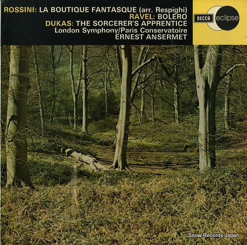 ANSERMET, ERNEST rossini; la boutique fantasque (arr. respighi) ECS529