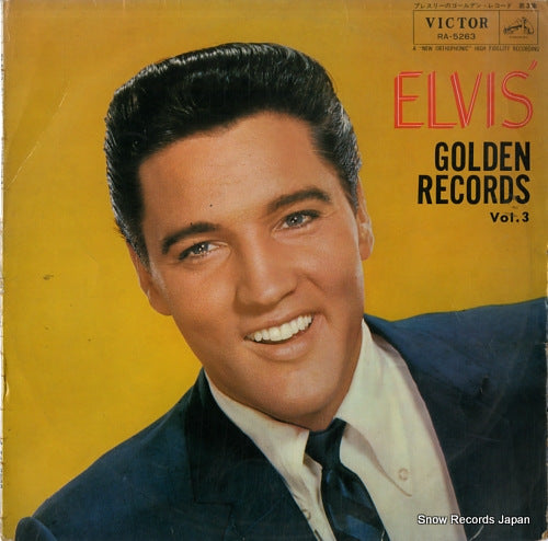 PRESLEY, ELVIS golden records vol.3 RA-5263