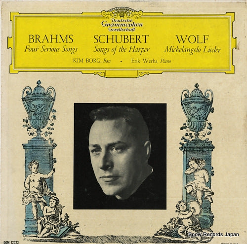 BORG, KIM brahms; four serious songs DGM12023