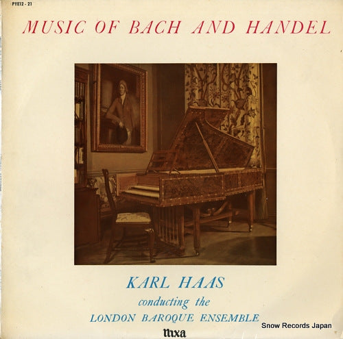 HAAS, KARL music of bach and handel PYE12-21
