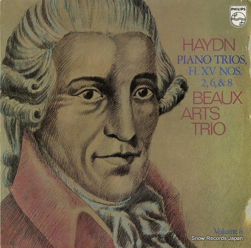 BEAUX ARTS TRIO haydn; piano trios, h.xv nos.2, 6, & 8 / volume 8 9500325