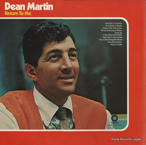 MARTIN, DEAN return to me SF-525
