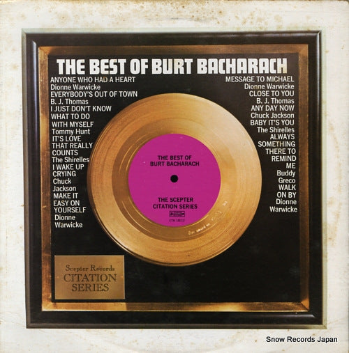 BACHARACH, BURT the best of burt bacharach CTN18012