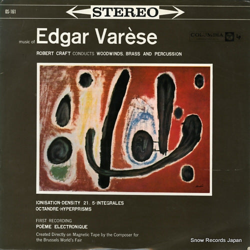 CRAFT, ROBERT music of edgar varese OS-161