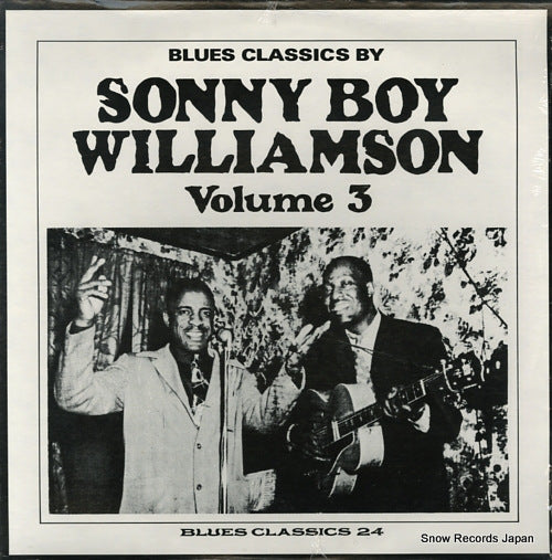 WILLIAMSON, SONNY BOY blues classics by volume 3 BC24