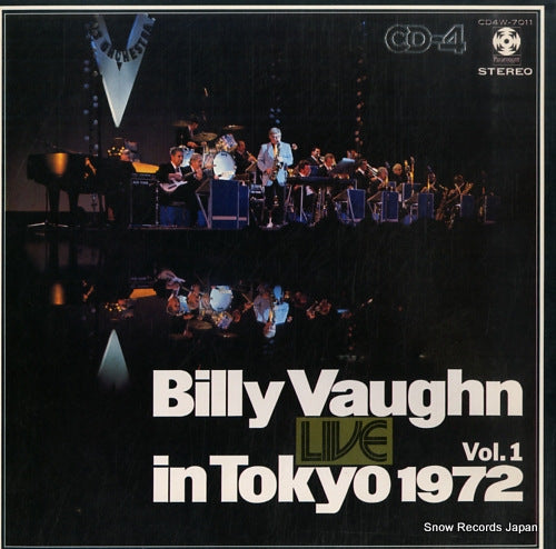 VAUGHN, BILLY live in tokyo 1972 vol.1 CD4W-7011