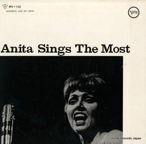 O'DAY, ANITA anita sings the most MV-1102