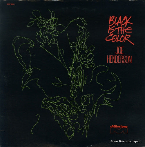 HENDERSON, JOE black is the color MSP9040