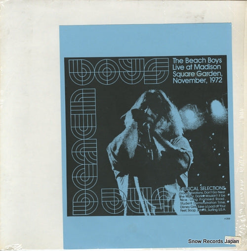 BEACH BOYS, THE live at madison square garden november 1972 359