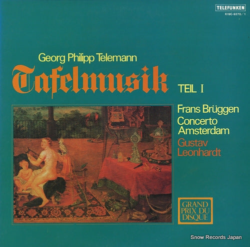 LEONHARDT, GUSTAV / FRANS BRUGGEN telemann; tafelmusik-teil i K19C-9270