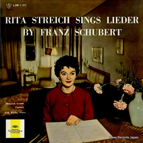 STREICH, RITA lieder by franz schubert LGM-1107