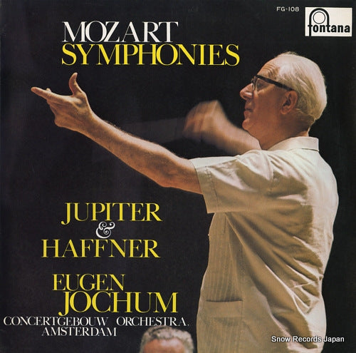 JOCHUM, EUGEN mozart; symphonies "jupiter" & "haffner" FG-108