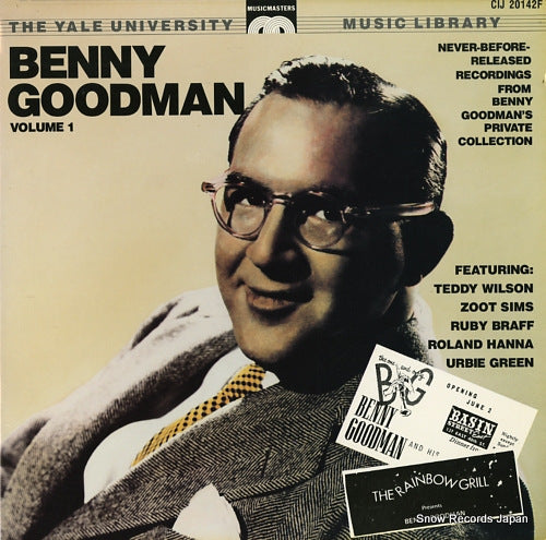 GOODMAN, BENNY the benny goodman yale archives / volume1 CIJ20142F