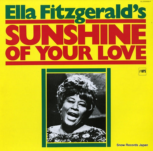 FITZGERALD, ELLA sunshine of your love ULS-6069-P