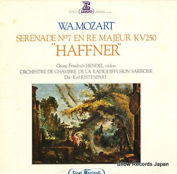 RISTENPART, KARL mozart; serenade no.7 en re majeur kv250 ERA-1050