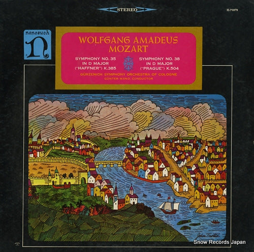 WAND, GUNTER mozart; symphony no.35 "haffner" and no.38 "prague" H-71079