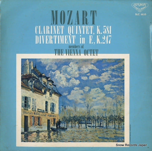 MEMBERS OF THE VIENNA OCTET mozart; clarinet quintet, k.581 / divertimento in f., k.247 SLC1635