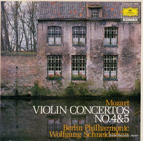SCHNEIDERHAN, WOLFGANG mozart; concerto for violin and orchestra MGX7055