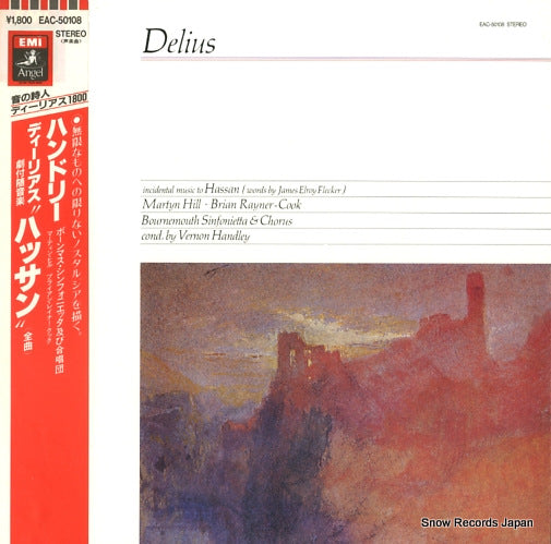HANDLEY, VERNON delius; incidental music to hassan EAC-50108