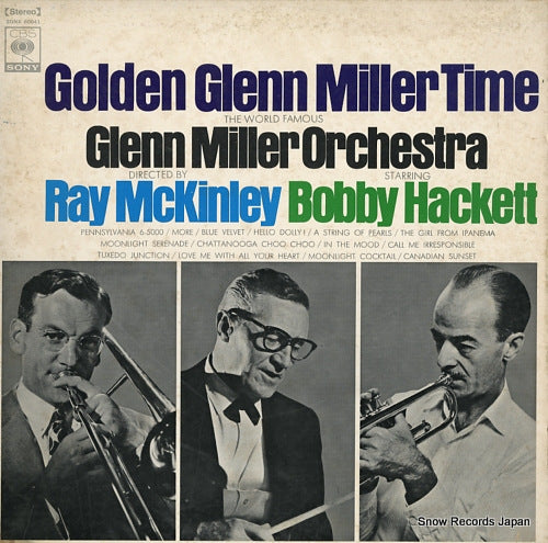 MILLER, GLENN, AND HIS ORCHESTRA golden blenn miller time SONX60041