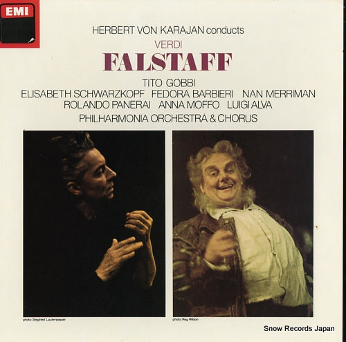 KARAJAN, HERBERT VON verdi; falstaff SLS5037