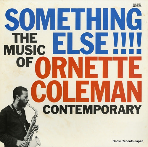 COLEMAN, ORNETTE something else!! / the music of ornette coleman GXC3181