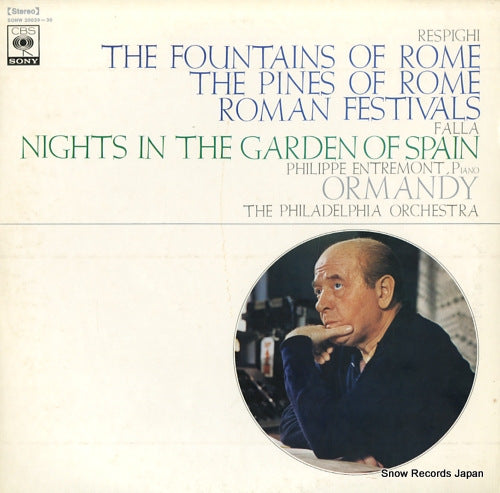 ORMANDY, EUGENE respighi; the fountains of rome SONW20029-30
