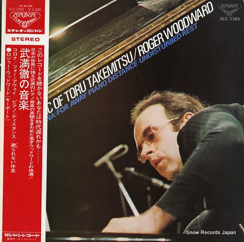 WOODWARD, ROGER takemitsu toru; corona / for away / piano distance / undisturbed rest SLC2365