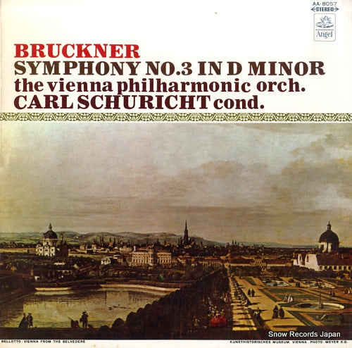 SCHURICHT, CARL bruckner; symphony no.3 in d minor AA.8057