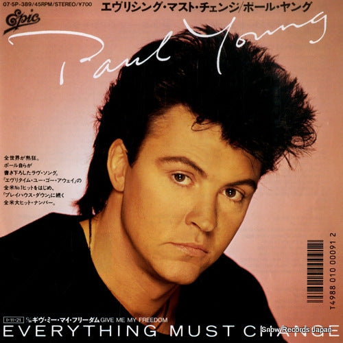 YOUNG, PAUL everything must change 07.5P-389
