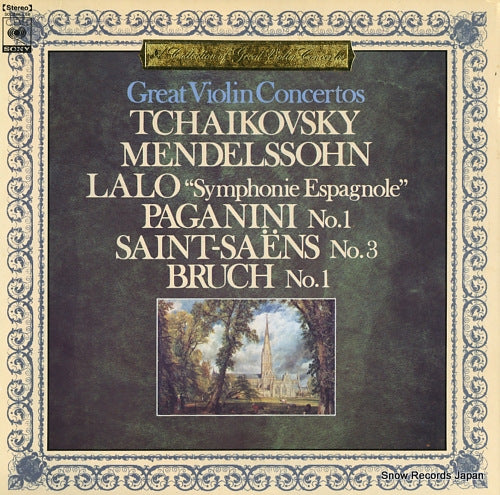 OISTRAKH, DAVID / ZINO FRANCESCATTI great violin concertos SOCZ86-88