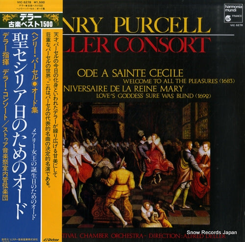 DELLER CONSORT ode a sainte cecile VIC-5278