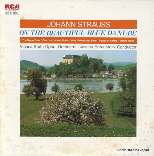 HORENSTEIN, JASCHA strauss; on the beautiful blue danube RVC-1018