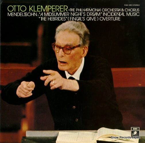 KLEMPERER, OTTO mendelssohn; a midsummer nights dream EAA-189
