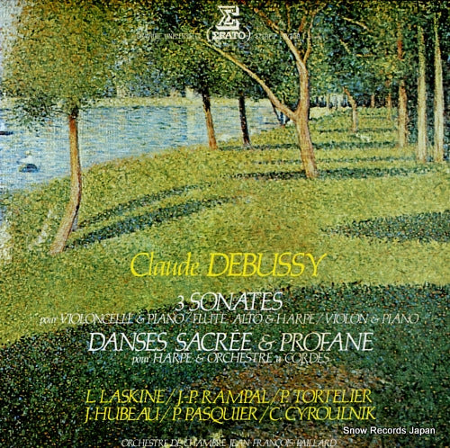 RAMPAL, JEAN-PIERRE debussy; danses sacree et profane EX-2309