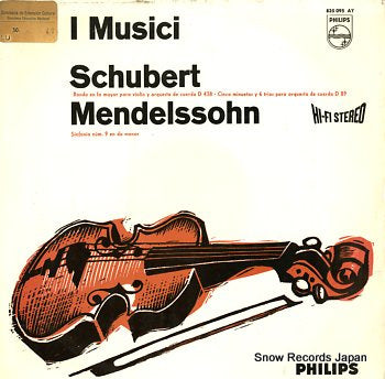 I MUSICI schubert; rondo en la mayor 835095AY