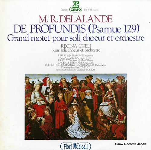 CAILLAT, STEPHANE m.-r.delalande; de profundis (psamue 129) ERA-1043