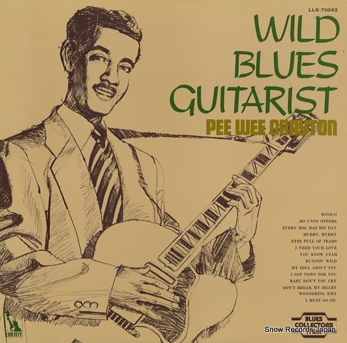 CRAYTON, PEE WEE wild blues guitarist LLS-70052