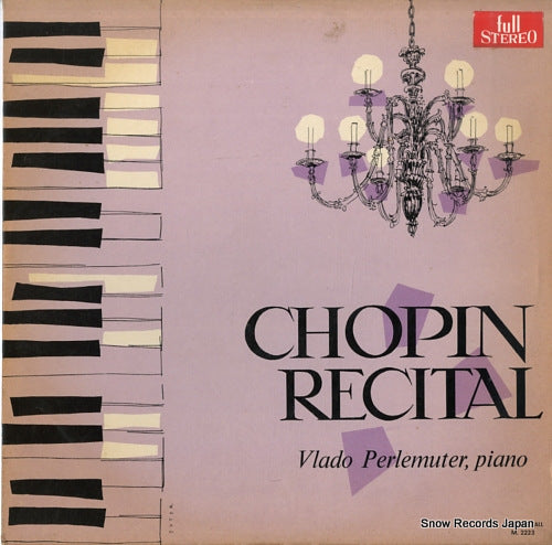 PERLEMUTER, VLADO chopin recital SM-2223
