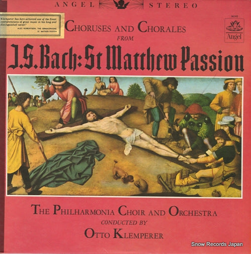 KLEMPERER, OTTO bach; st. matthew passion S36162