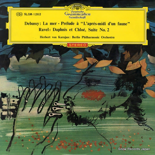 KARAJAN, HERBERT VON debussy; "la mer" SLGM-1262